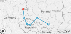  Weihnachtsmärkte in Polen, Prag &amp; Deutschland (Klassische Rundreise, 8 Tage) - 6 Destinationen 