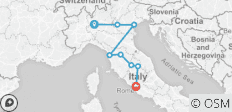  Italienisches Intermezzo (Klassische Rundreise, Winter, 8 Tage) - 8 Destinationen 