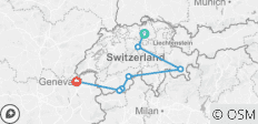  Magische Schweiz (klassische Gruppenreise) - 7 Tage - 7 Destinationen 
