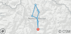  Gokyo and Renjo La Pass Trek - 9 destinations 