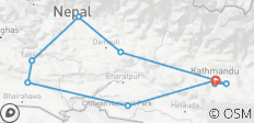  Nepal Klassische Rundreise - 10 Destinationen 