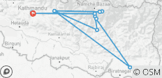  Mera Peak Climbing -17 Days - 15 destinations 