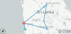  Circuit miniature au Sri Lanka (4 jours) Possibilité de surclassement en circuit privé - 7 destinations 
