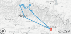  Verstecktes Narphu Tal &amp; Annapurna Trekking Tour - 13 Destinationen 
