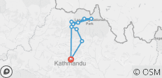  Langtang Valley &amp; Gosainkunda Lake Trek - 11 destinations 