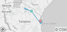  Tanzania to Zanzibar: White Sands &amp; the Wilderness - 8 destinations 