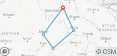  Circuit du Triangle d\'Or avec Ranthambore dans des hôtels 4 étoiles de luxe - 5 destinations 