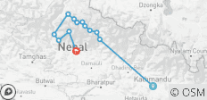  Annapurna Circuit Trek (Origineel) - 14 bestemmingen 