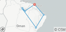  Erkunden Sie den Oman - Selbstfahrer Rundreise Paket - 8 Destinationen 