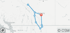  Glacier National Park &amp; the Canadian Rockies - 12 destinations 