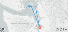  Circuit cycliste de 6 jours dans les îles San Juan - nouvel itinéraire amélioré ! - 6 destinations 