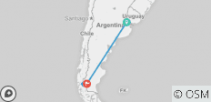  Buenos Aires et Calafate ou vice-versa - 5 jours - 4 destinations 