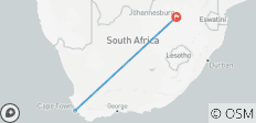  Das Beste aus Südafrika - 2 Destinationen 
