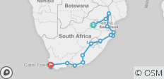  South African Explorer - 21 destinations 