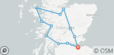  Schottland Mietwagenrundreise - 12 Destinationen 