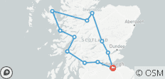 Conduce por Escocia clásica - 12 destinos 