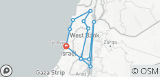  Große Israel Rundreise - 12 Destinationen 