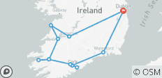  Schätze Irlands (Ende Dublins, 6 Tage) - 12 Destinationen 