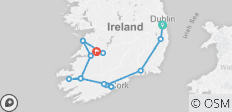  Treasures of Ireland (End Shannon, 6 Days) - 13 destinations 