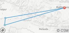  2 nuits et 3 jours de safari dans la jungle de Chitwan - 4 destinations 