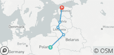  Varsovia y los países bálticos - 5 destinos 