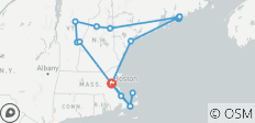  Classic New England (16 destinations) - 16 destinations 