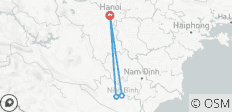  Het echte Ninh Binh - rondreis - 2 dagen, 1 nacht - 4 bestemmingen 