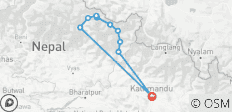  10 jours de randonnée sur le circuit du Manaslu - 10 destinations 