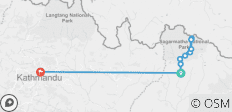  Everest View Trek 12 jours - de Lukla à Katmandou - 11 destinations 