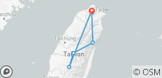 Taroko-Schlucht, Sonnenmondsee &amp; Alishan Privatreise - 5 Tage - 5 Destinationen 