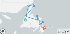  Newfoundland &amp; Labrador - 18 destinations 