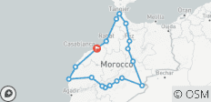  Marokko Rundreise ab Casablanca - 12 Tage - 18 Destinationen 