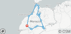  Le meilleur circuit de 9 jours au Maroc - au départ de Marrakech - 20 destinations 