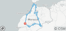  Marokko ab Marrakesch Privatreise - 9 Tage - 19 Destinationen 