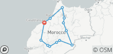  Marokko ab Casablanca Privatreise - 9 Tage - 13 Destinationen 