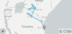  Best of East Africa - 14 destinations 