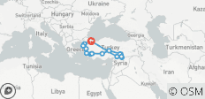  Schatten van het Oude Turkije Tour - 15 bestemmingen 