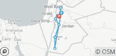  Explore Jordan - 9 destinations 
