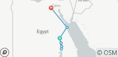  15 Days Ancient Egypt tour (Nile Cruise, Hurghada, Cairo) - 7 destinations 