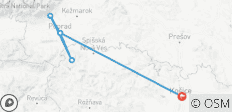  Hiking in Slovakia (small group minimum 2 people &amp; maximum 8 people) - 6 destinations 