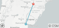  Argentinien: Buenos Aires &amp; Iguazú oder umgekehrt - 6 Tage - 5 Destinationen 