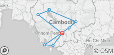  Ultimate Cambodian Adventure - 10 destinations 