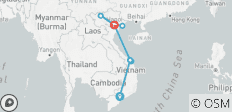  12-daagse Indrukwekkend Vietnam vanuit Ho Chi Minh stad - 9 bestemmingen 