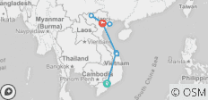  12-daagse Indrukwekkend Vietnam vanuit Ho Chi Minh stad - 9 bestemmingen 