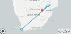  Essence of South Africa (10 Days) - 7 destinations 