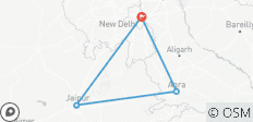  Circuit de 5 jours du célèbre triangle d\'or en Inde - 4 destinations 