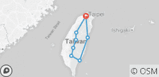  Rund um Taiwan (Premium) - 8 Tage - 9 Destinationen 