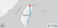  Klassisches Taiwan: Höhepunkte des Ostens - Privatreise - 5 Tage - 7 Destinationen 