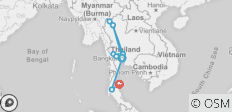  Northern Thailand &amp; Full Moon - 10 destinations 