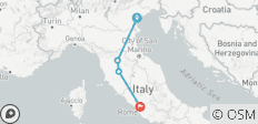  Venice, Florence and Rome escorted small group by train - 5 destinations 